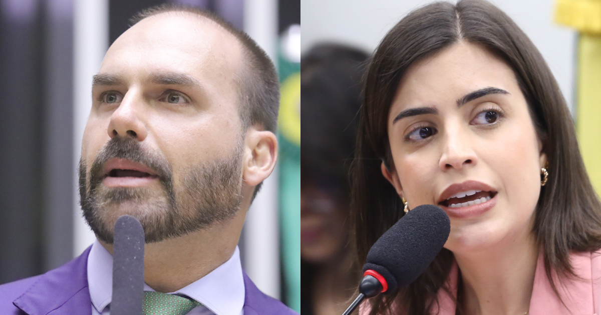 Cármen vota para condenar Eduardo Bolsonaro por ataque contra Tabata Amaral