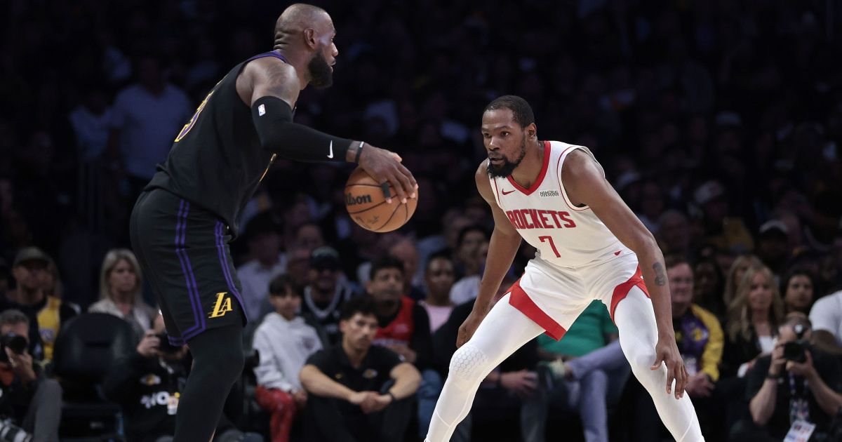 Kevin Durant deve desfalcar Rockets no Jogo 4 contra os Lakers