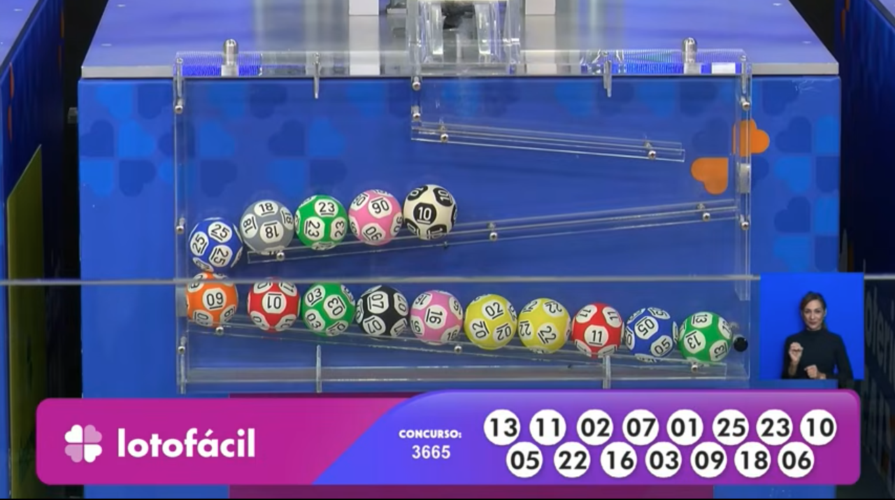 Lotofácil hoje, concurso 3665: Confira o resultado sorteado neste sábado (18)