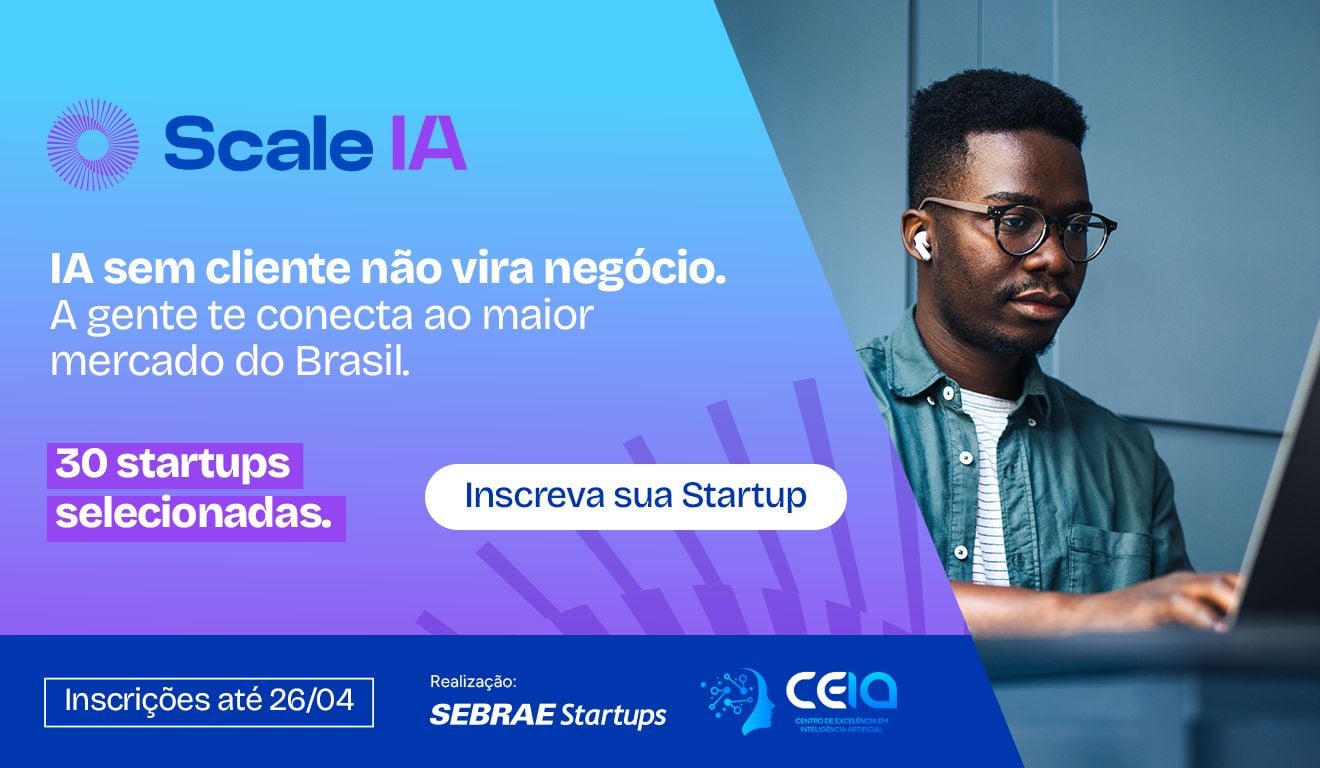 Sebrae abre inscrições para programa de aceleração em IA para micro e pequenas empresas