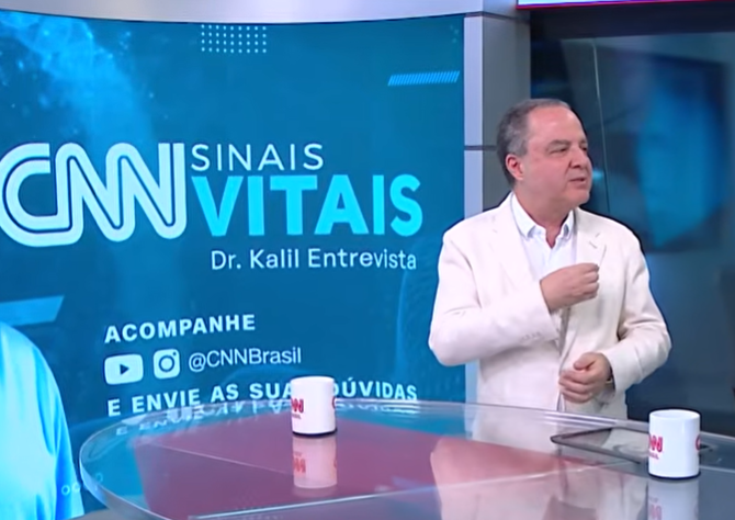 Vacina da gripe reduz de 20% a 30% a incidência de infarto, diz Dr. Kalil