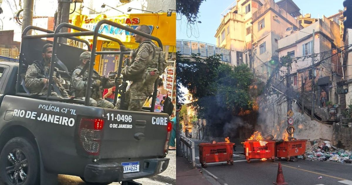Vídeo: Ação contra líderes do CV no Vidigal tem tiroteio e turistas ilhados