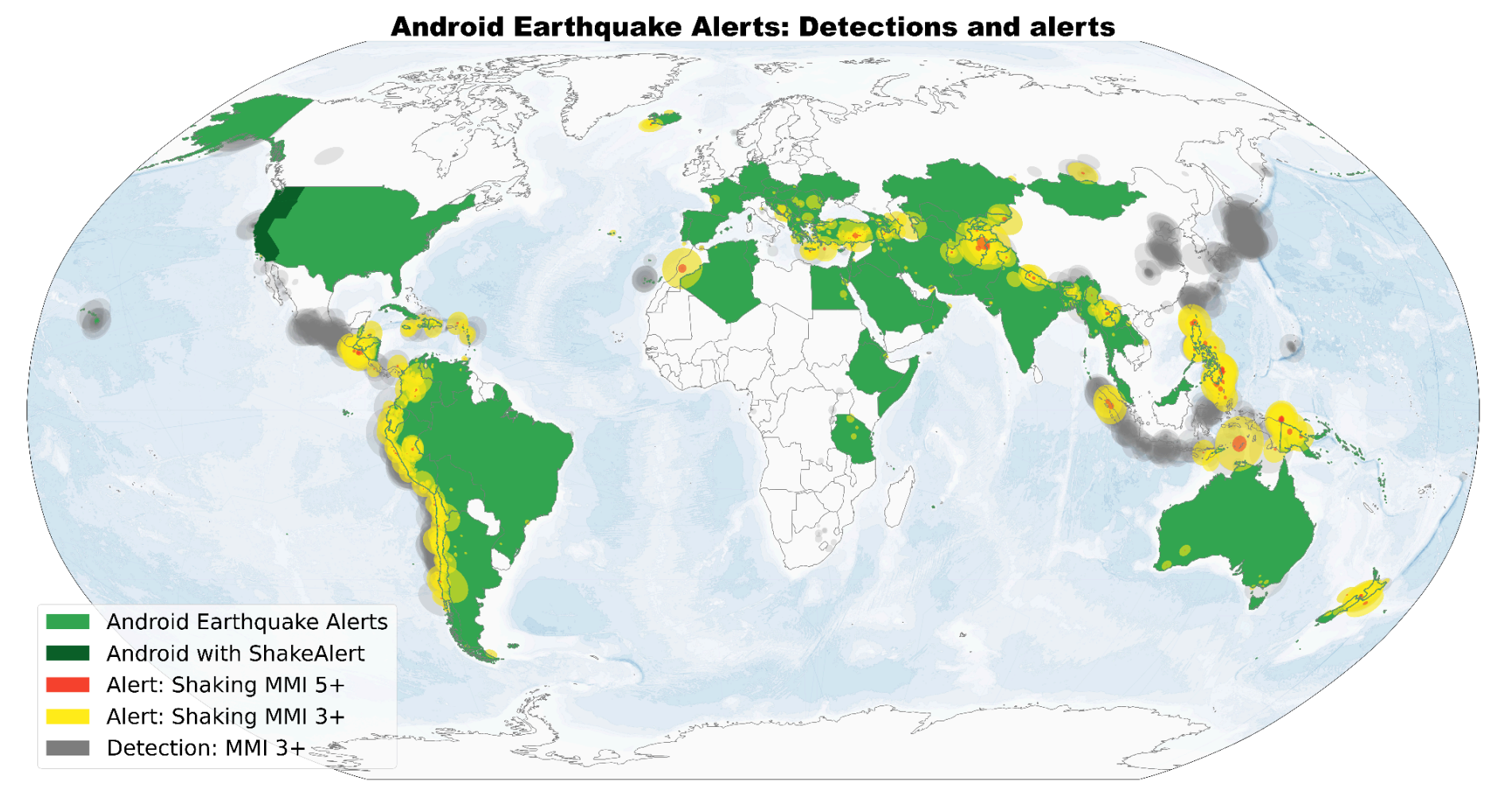 Android Earthquake Alerts: A global system for early warning