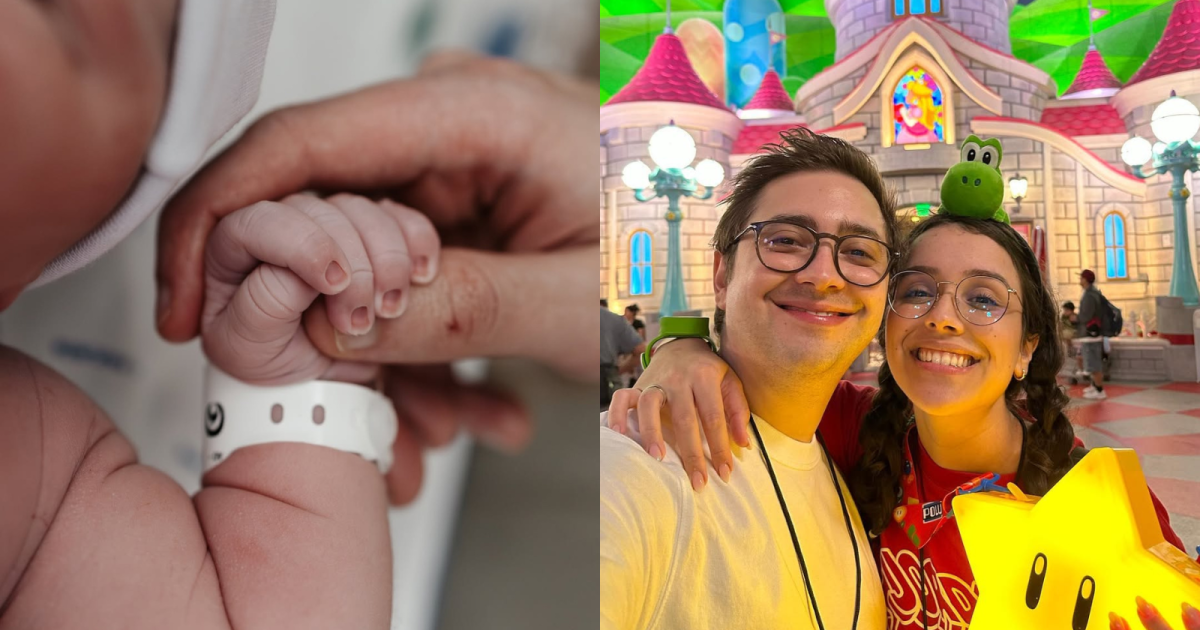 Após gravidez secreta, casal de streamers anuncia chegada de primeiro filho