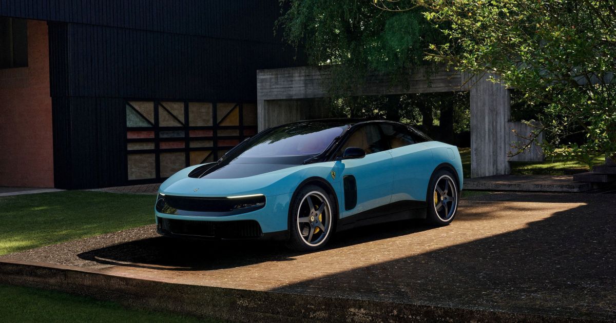 Investidores reagem ao Ferrari Luce EV; ações caem mais de 8% em Milão