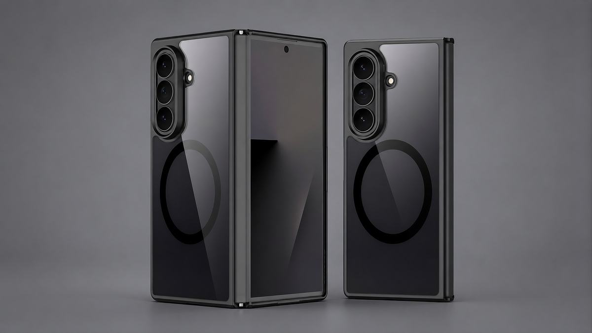 Vazamento de capinha revela design de novos celulares dobráveis da Samsung