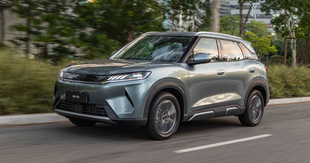 BYD Atto 2 é híbrido PHEV que roda mais de 1.000 km e custa R$ 150 mil