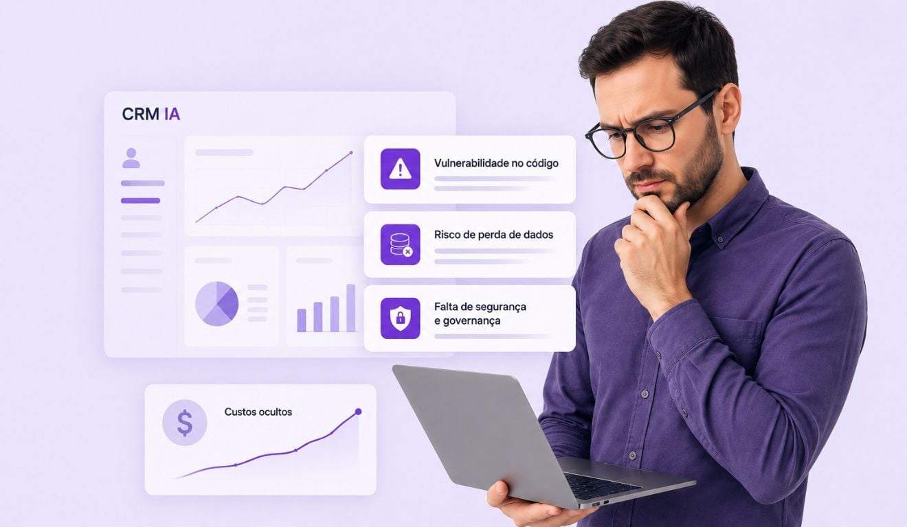 CRM desenvolvido por IA pode custar até 3,5 vezes mais