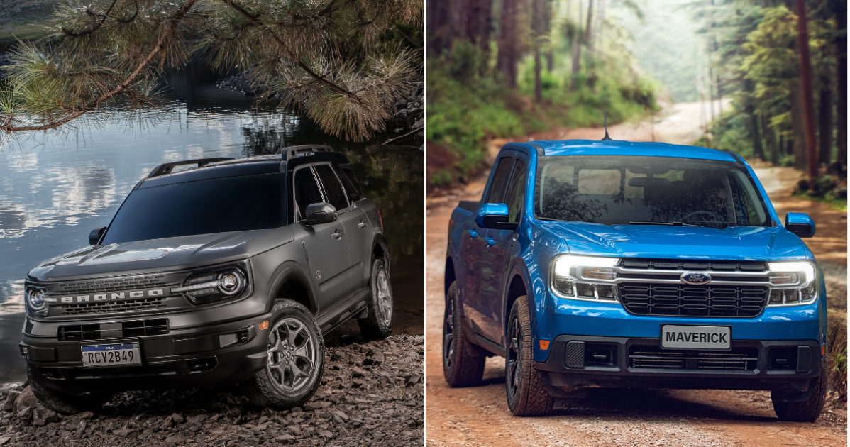 Ford faz recall de Bronco Sport e Maverick e solicita parada imediata