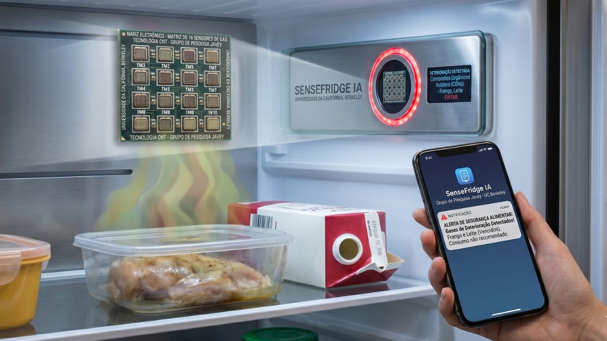 Geladeira do futuro terá "nariz eletrônico" para detectar comida estragada