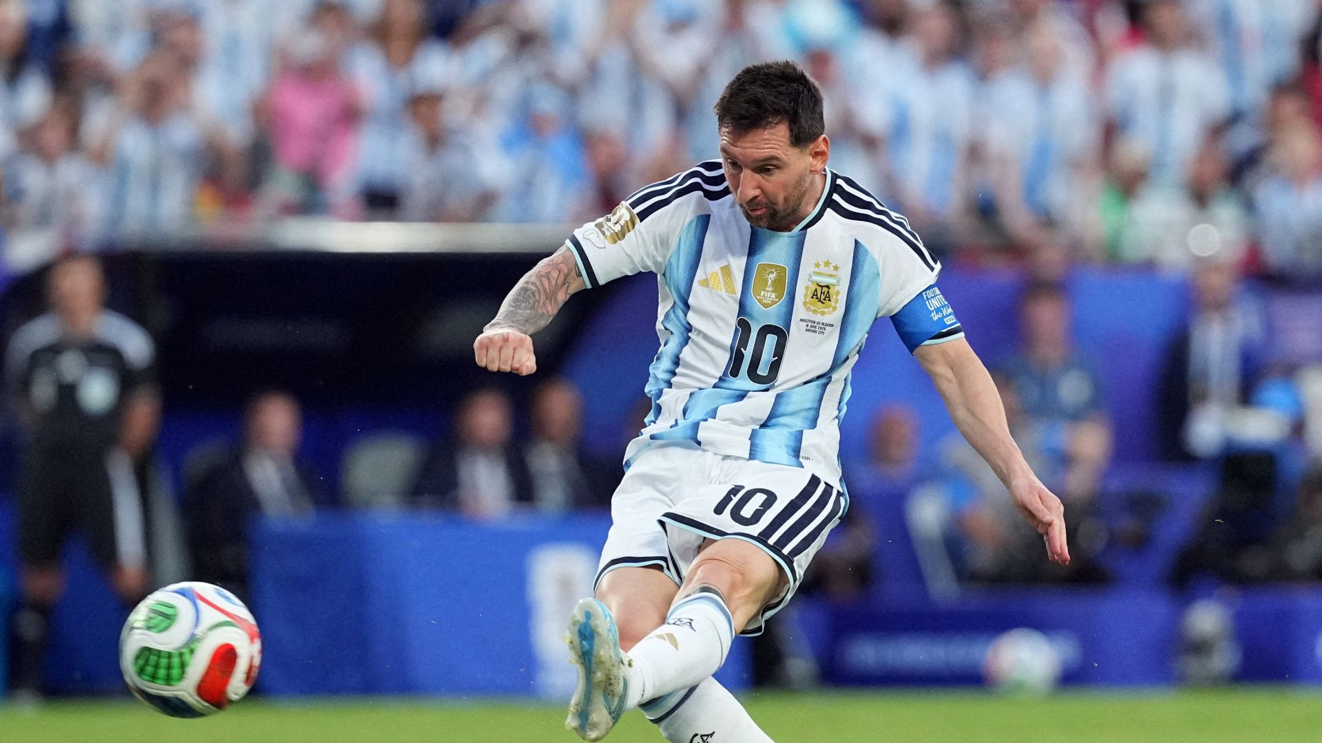 Messi estreia igualando recorde na artilharia das Copas: ‘Foi um momento muito lindo’
