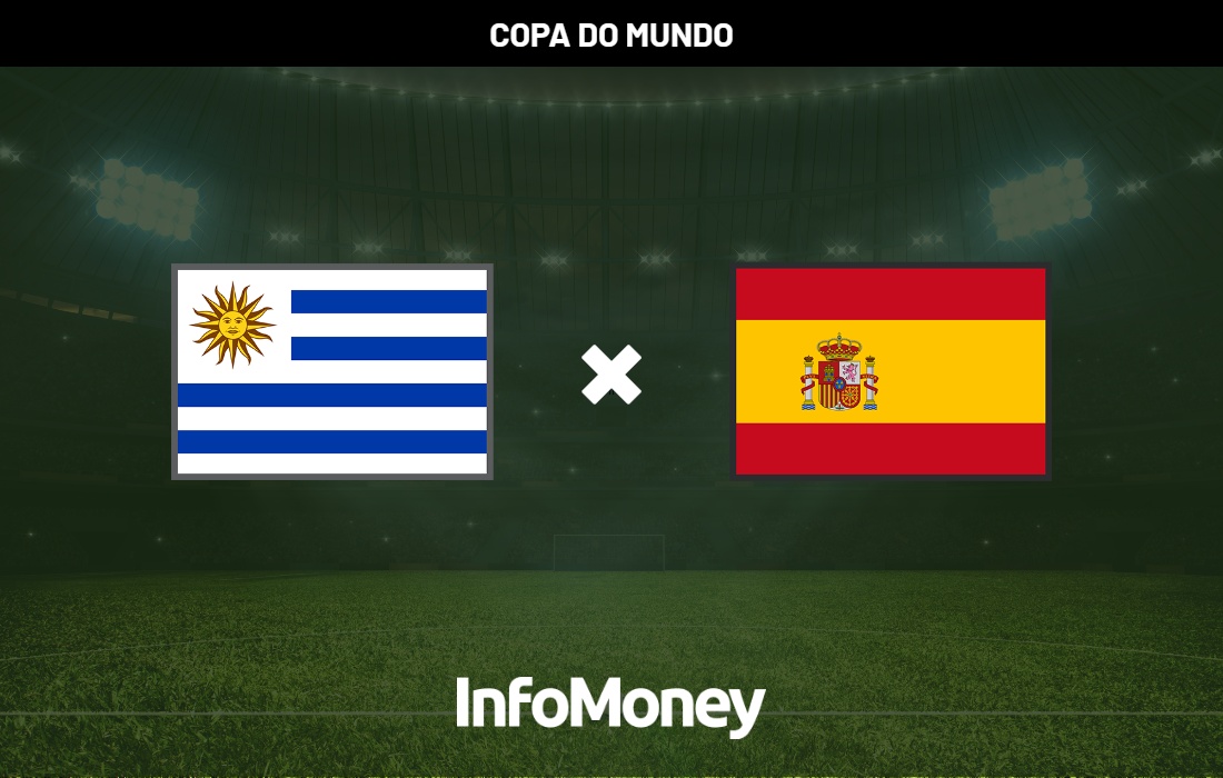 Onde assistir Uruguai x Espanha?