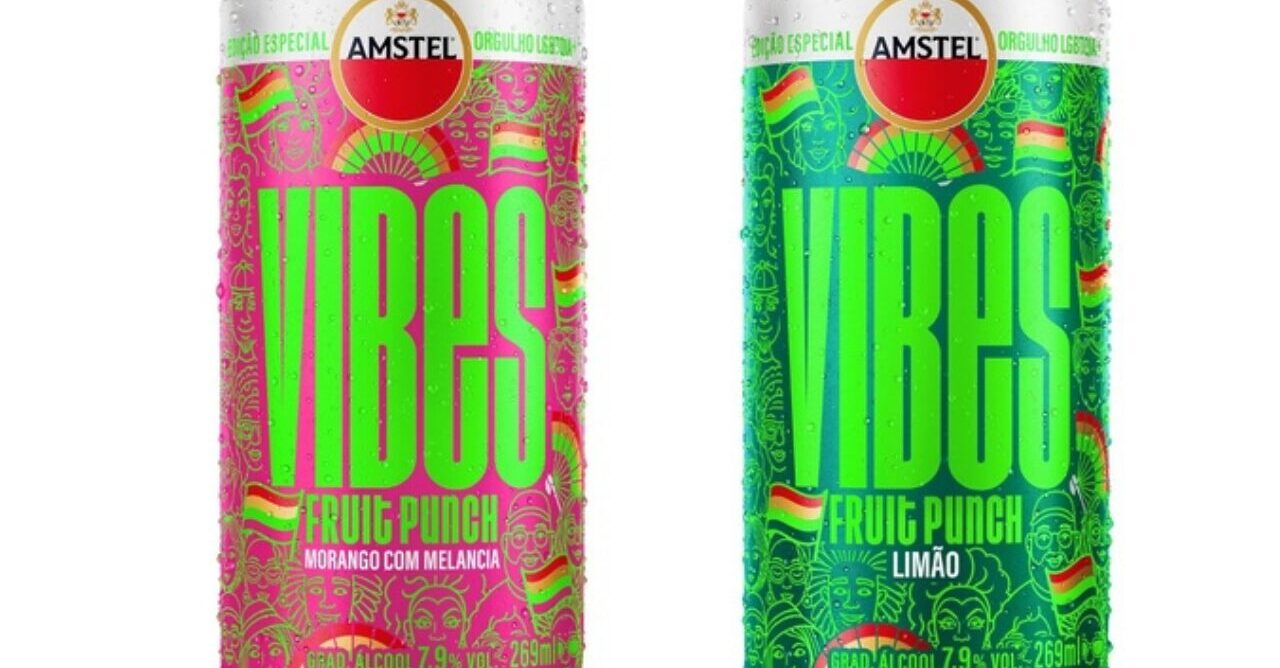 Amstel Vibes cria edição limitada para celebrar Orgulho LGBT+