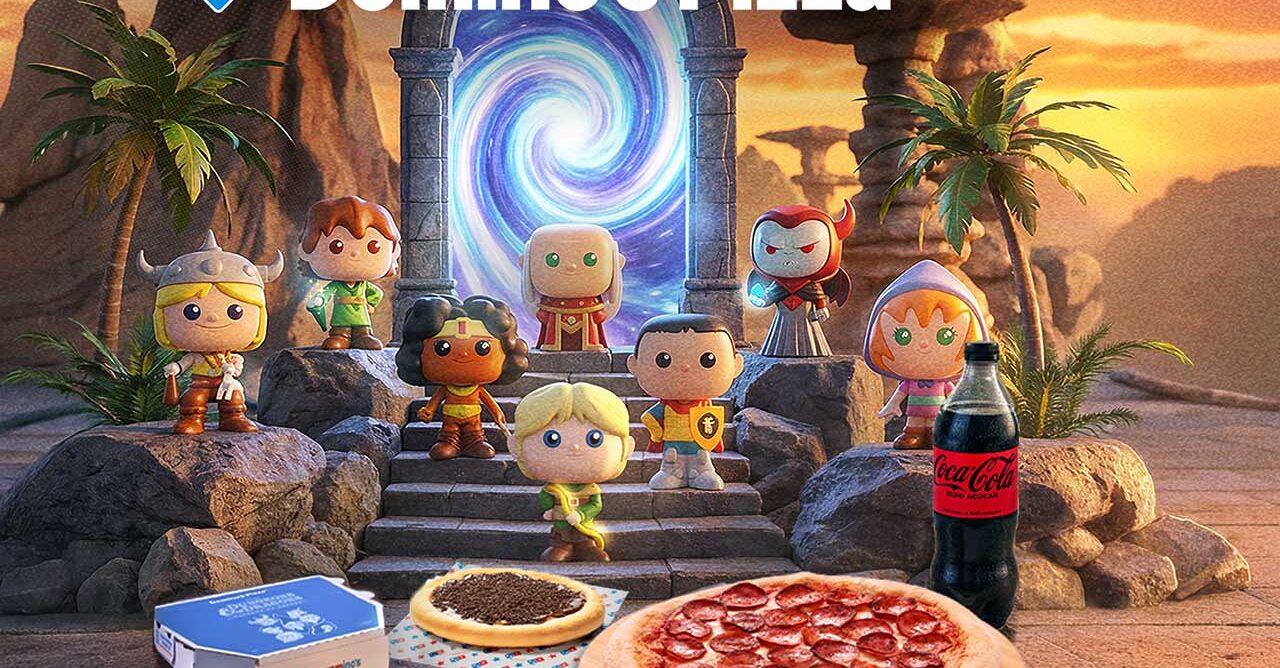 Cultura pop: Domino’s estreia plataforma de colecionáveis