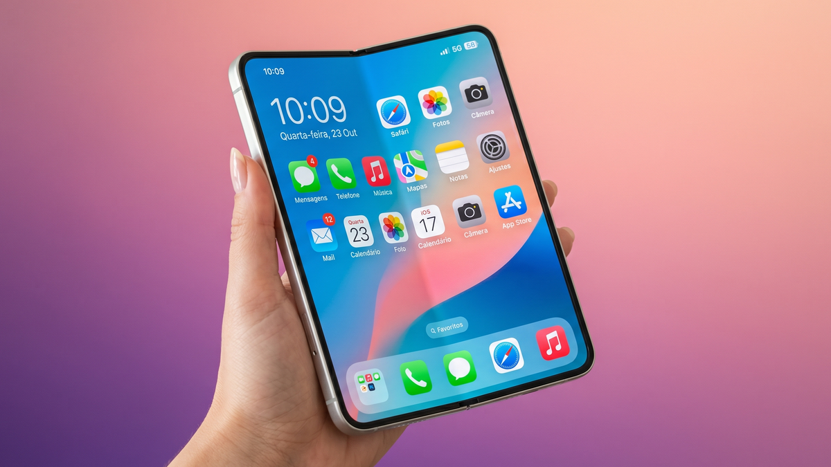 Dobrável da Apple pode adotar formato passaporte e mudar mercado