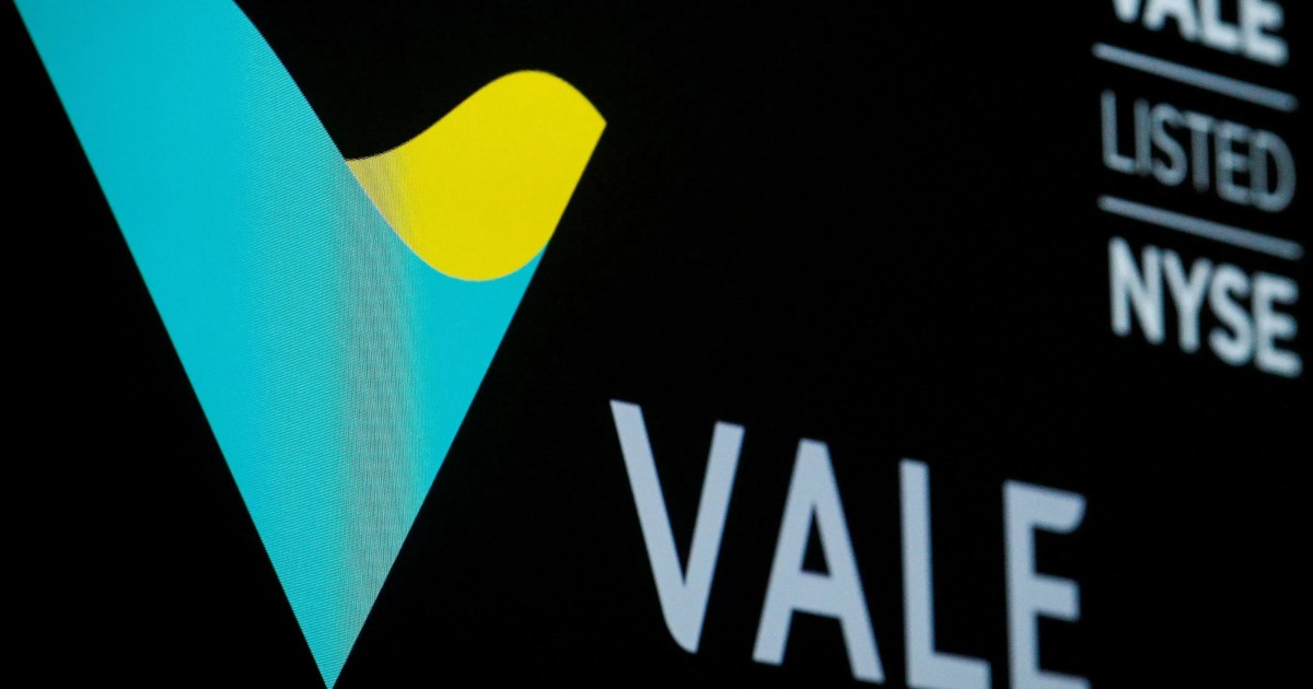Lucro líquido da Vale cai 35% no 2º trimestre, para US$ 1,37 bilhão