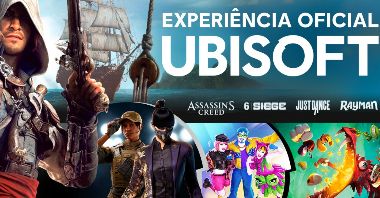 Ubisoft reúne franquias em pop-up store em São Paulo