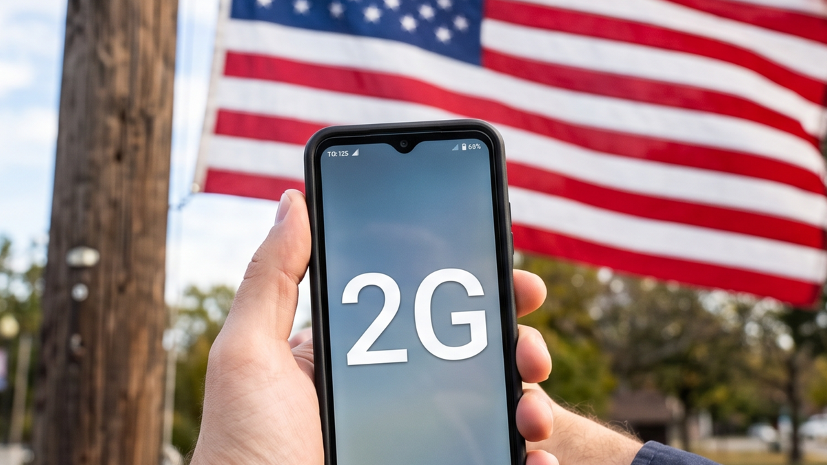 Última operadora com 2G marca data para desligar sinal nos EUA