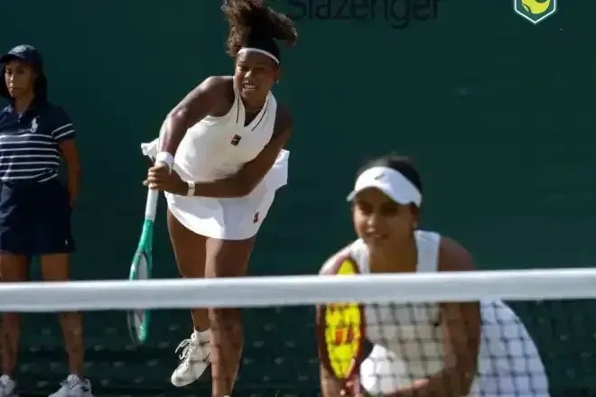 Victória Barros e Naná perdem para dupla tcheca e são vices em Wimbledon
