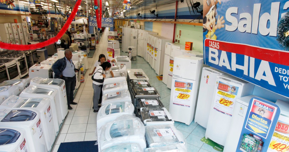 Casas Bahia realiza novo leilão de eletrodomésticos com descontos até 68%