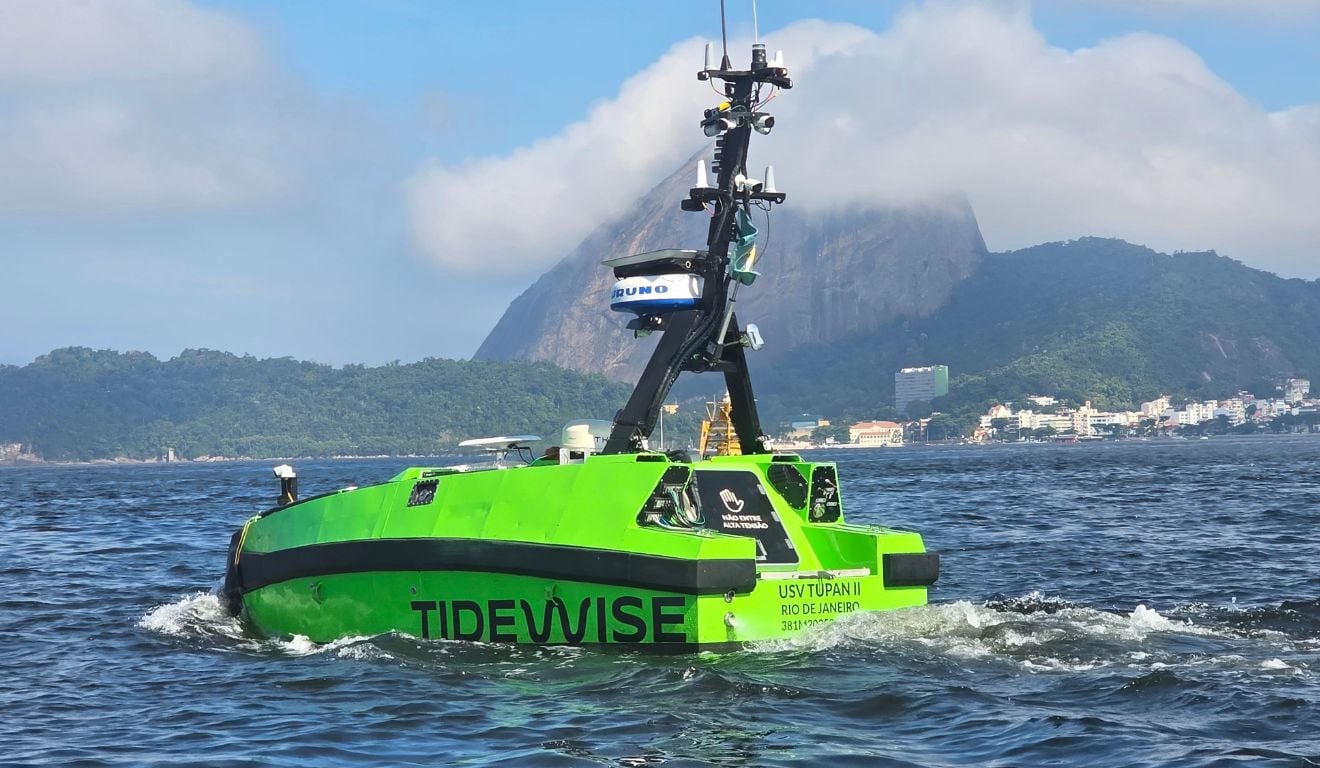 Deeptech carioca de barcos autônomos inicia operação na Bélgica