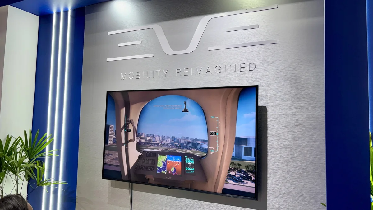 Eve prepara software para organizar trânsito de carros voadores nas cidades