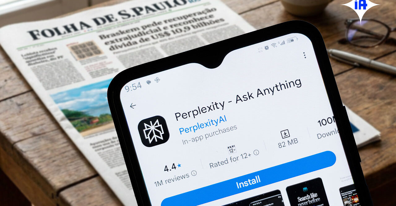 Folha abre processo contra a Perplexity AI