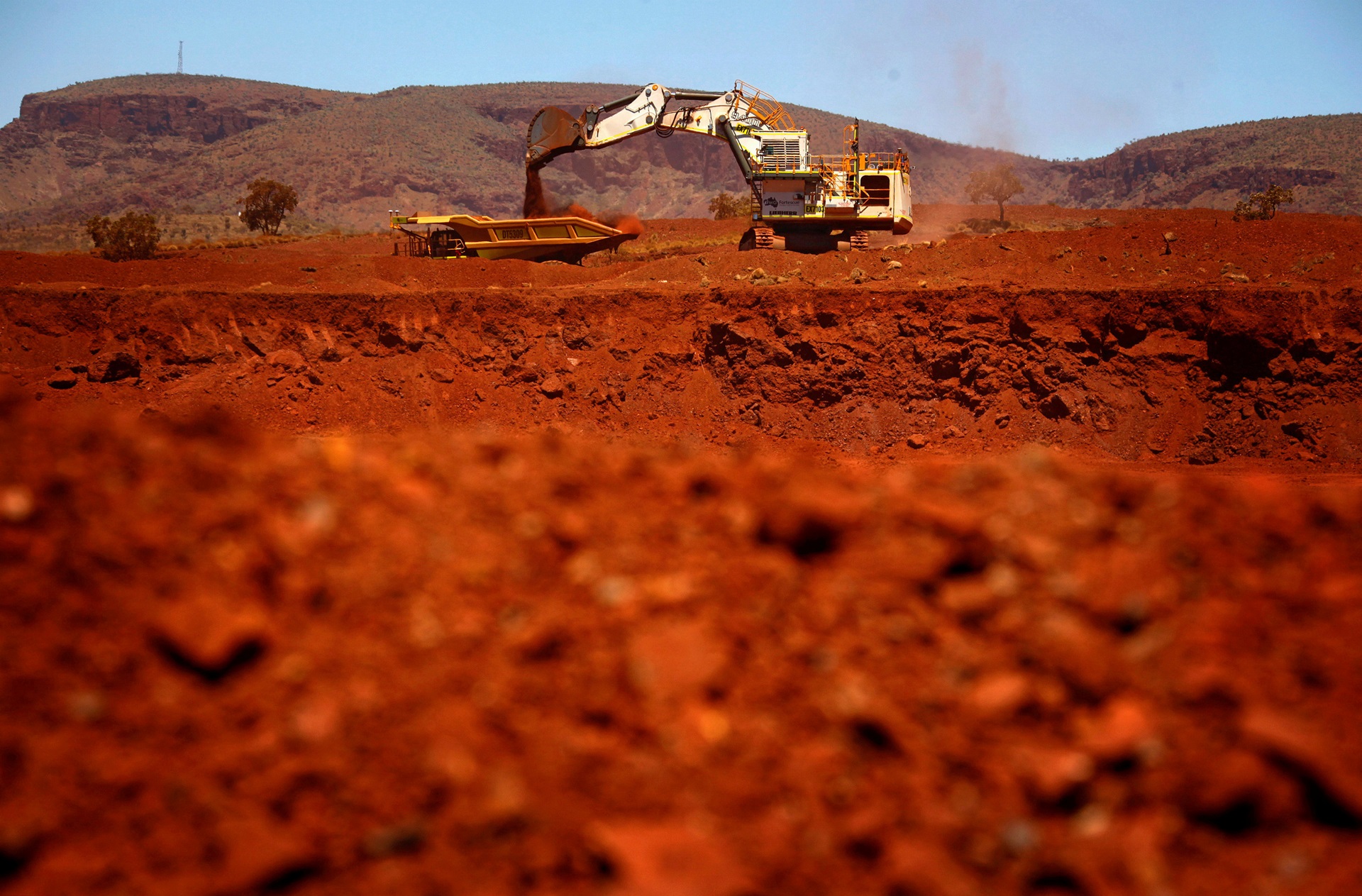 Minério de ferro oscila pouco com redução de perdas das siderúrgicas e fretes firmes