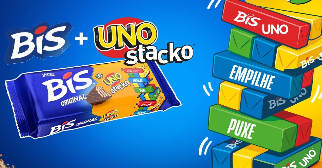 Mondelez e Mattel unem BIS e UNO em collab
