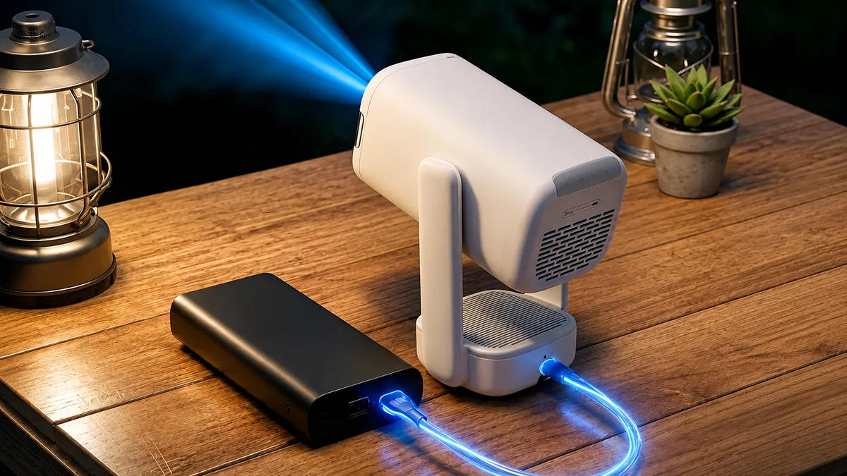 Novo mini projetor com Roku embutido custa R$ 360 e dispensa tomada