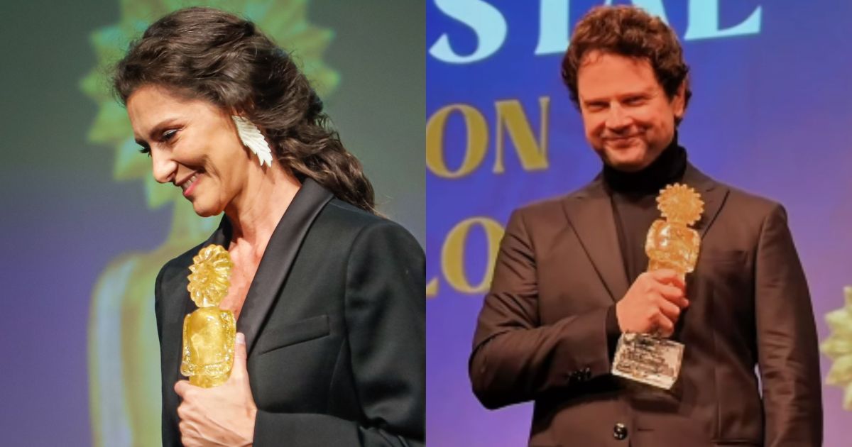 Selton Mello e Maria Fernanda Cândido recebem Kikito de Cristal em Gramado
