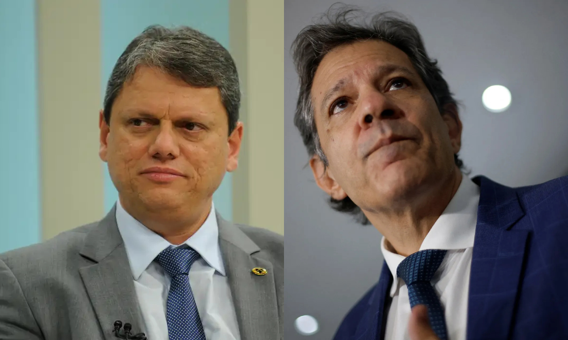 Tarcísio e Haddad fazem neste domingo debate com cara de 2° turno