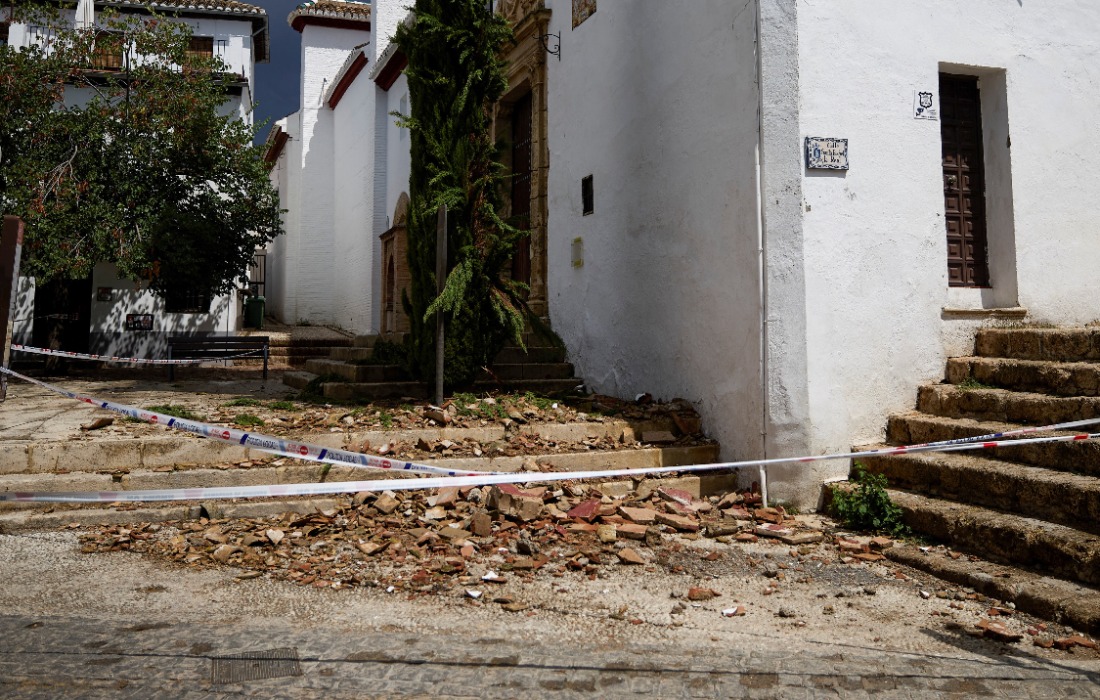 Terremoto atinge a cidade espanhola de Granada, danificando prédios e carros; VÍDEO