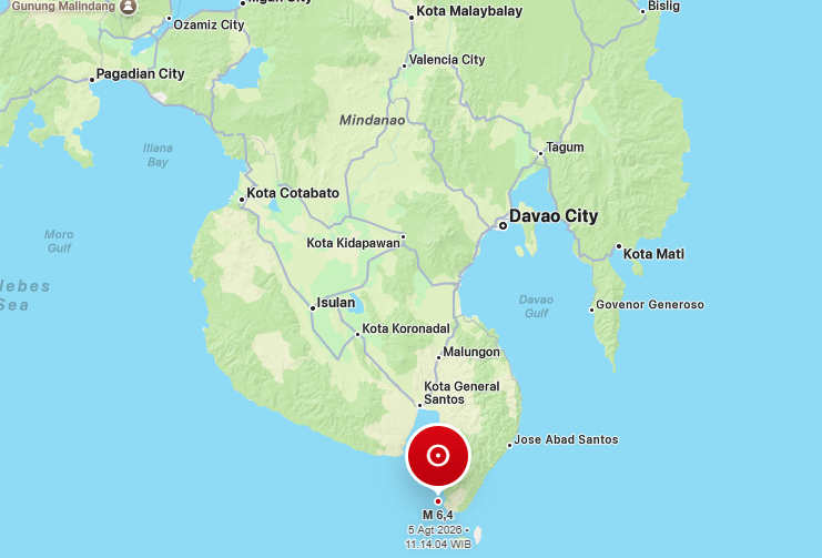 Terremoto de magnitude 6,3 atinge ilha na Indonésia