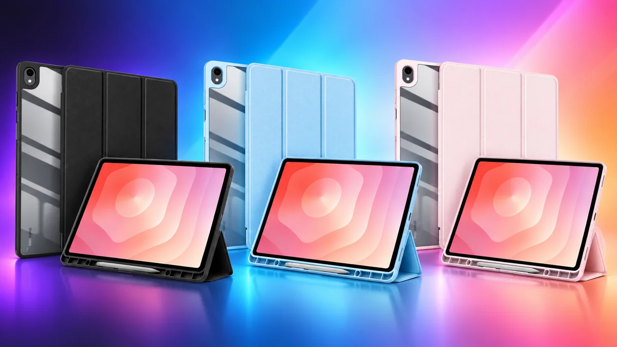 Vazamento de capinhas revela novo design do próximo tablet top da Samsung